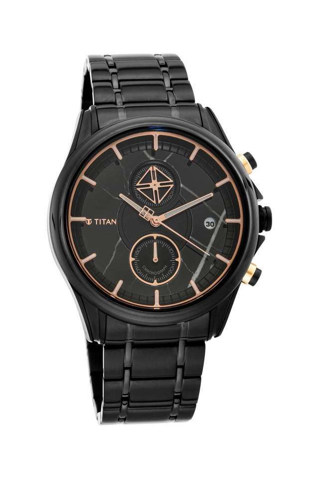 Mens-Grandmaster-II-Brown-Dial-Chronograph-Watch---1847KM01