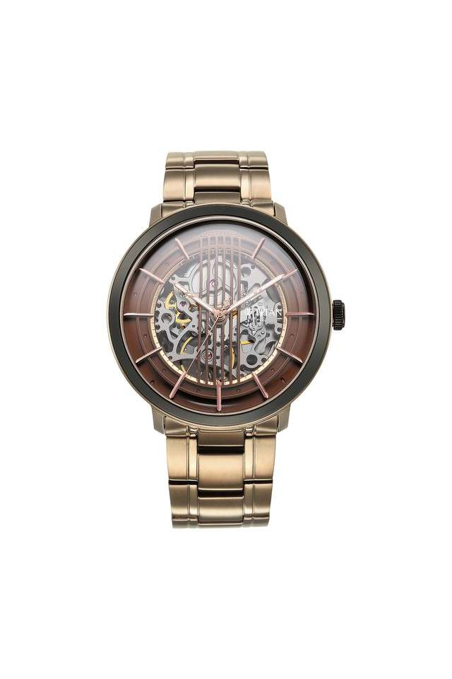 Buy Titan Brown Quartet Men's Analogue Automatic Watch - Brown