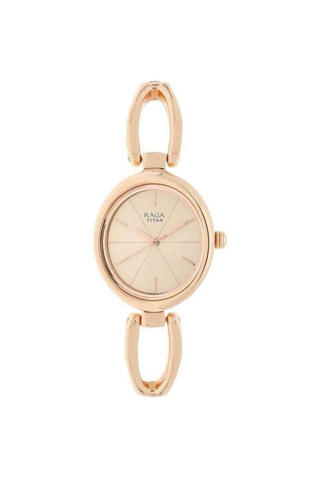 Womens-Rose-Gold-/-Copper-Dial-Metallic-Analogue-Watch---NM2579WM01