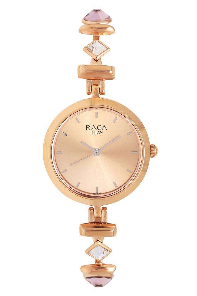 Womens-Raga-Rose-Gold-Dial-Analogue-Watch---2606WM06