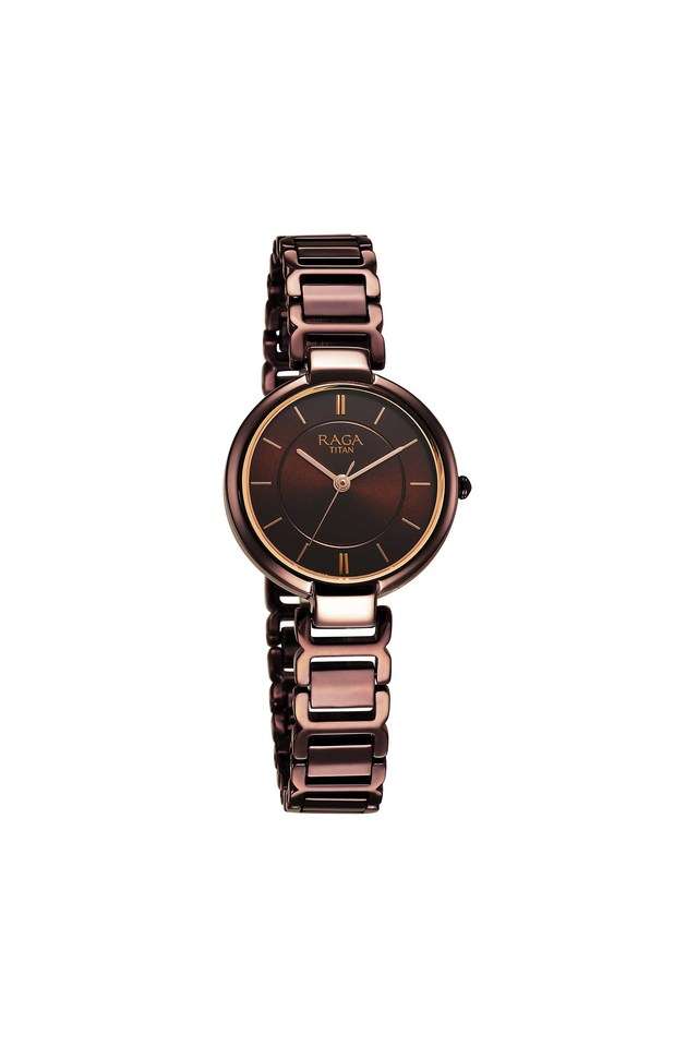 Womens-35-x-6.50-x-29-mm-Raga-Delight-Brown-Dial-Brass-Analog-Watch---2608QM02