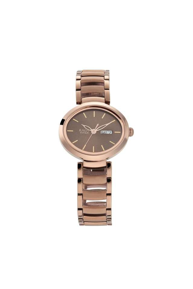 Womens-31-x-6.90-x-29.80-mm-Raga-Viva-3-Brown-Dial-Brass-Analog-Watch---NP2620QM01