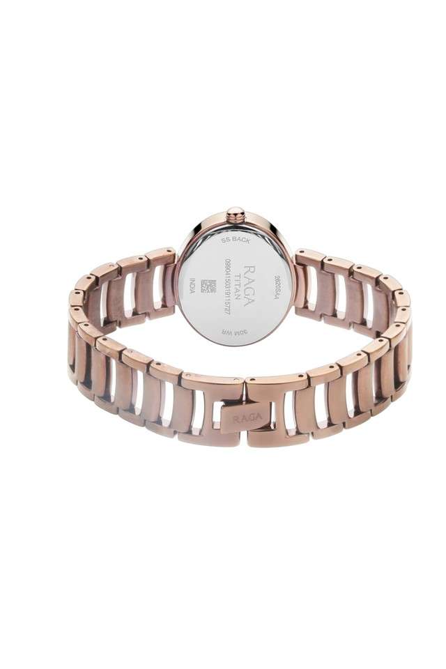 Womens-31-x-6.90-x-29.80-mm-Raga-Viva-3-Brown-Dial-Brass-Analog-Watch---NP2620QM01