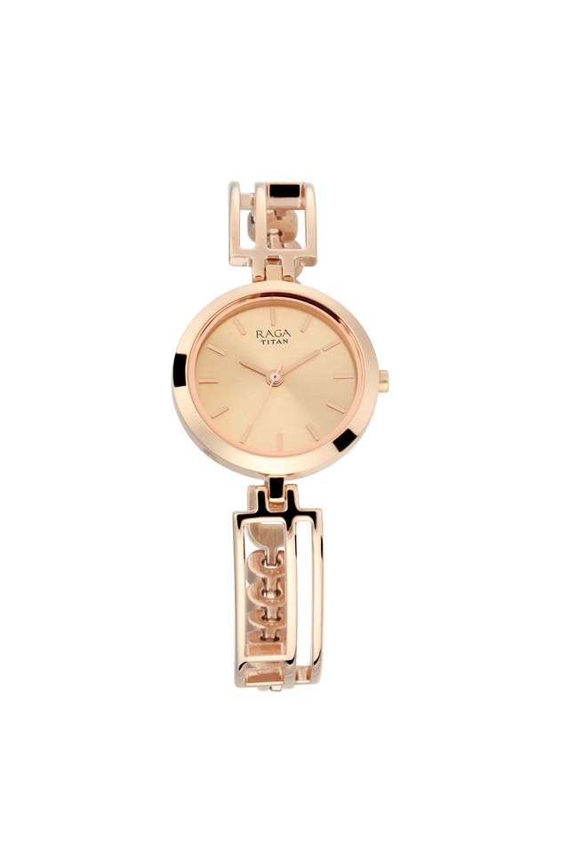 Womens-Raga-Champagne-Dial-Metallic-Analogue-Watch---2622WM01