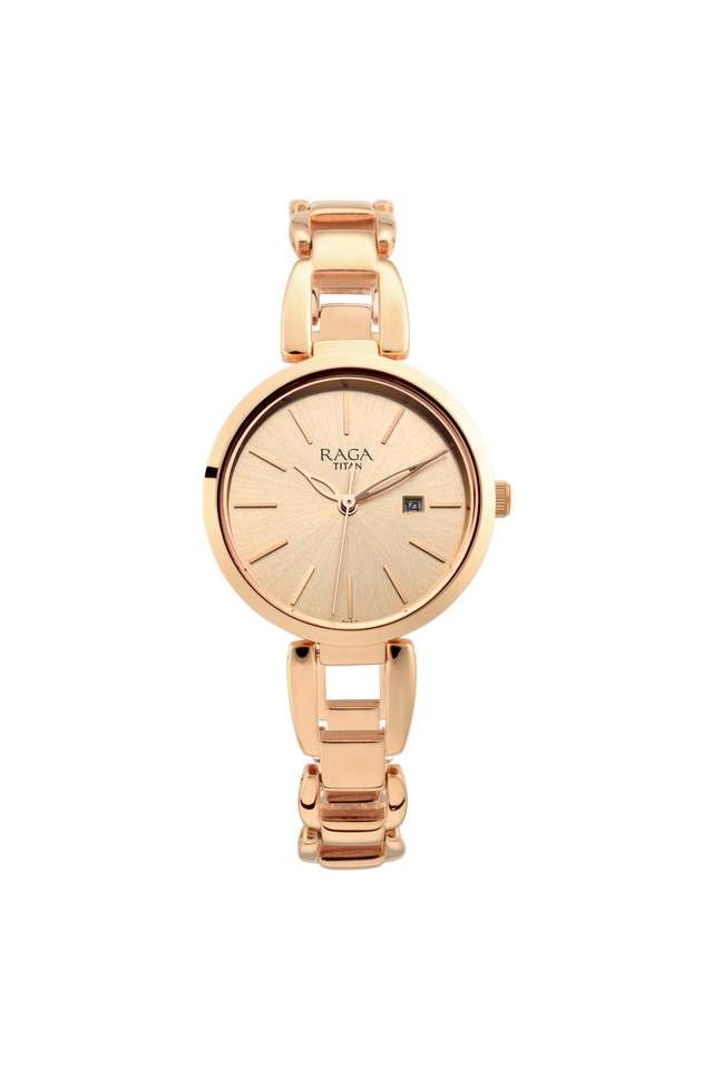 Womens-Raga-Viva-IV-Phase-I-Rose-Gold-&-Copper-Dial-Brass-Analogue-Watch---2642WM01