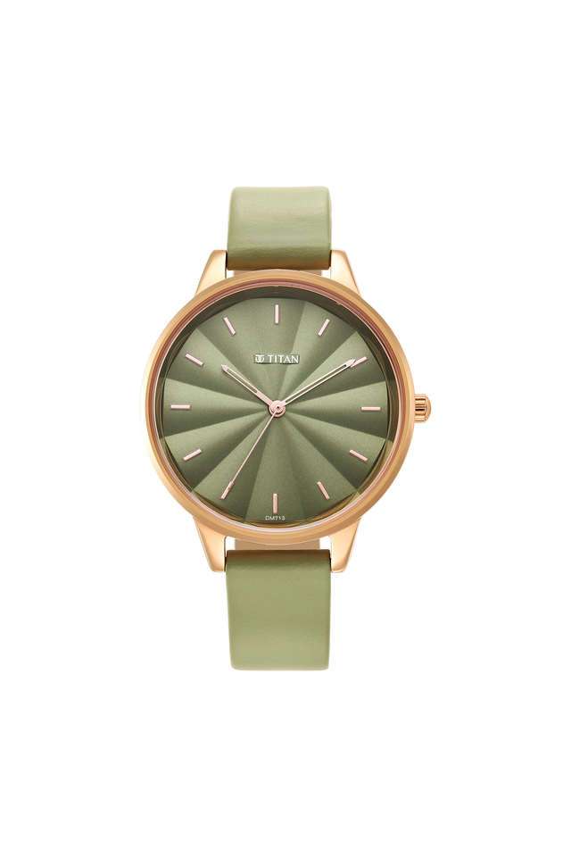 Neo-Work-Leisure-43.50-x-8.20-x-36.50-mm-Green-Dial-Leather-Analog-Watch-for-Women---2648WL06