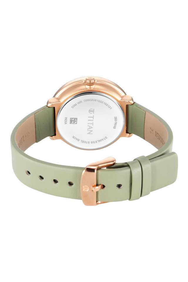 Neo-Work-Leisure-43.50-x-8.20-x-36.50-mm-Green-Dial-Leather-Analog-Watch-for-Women---2648WL06