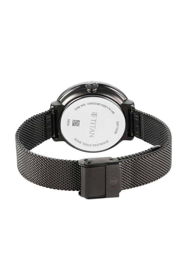 Neo-Work-Leisure-36.60-x-9.55-x-35-mm-Grey-Dial-Stainless-Steel-Analog-Watch-for-Women---2651QM01