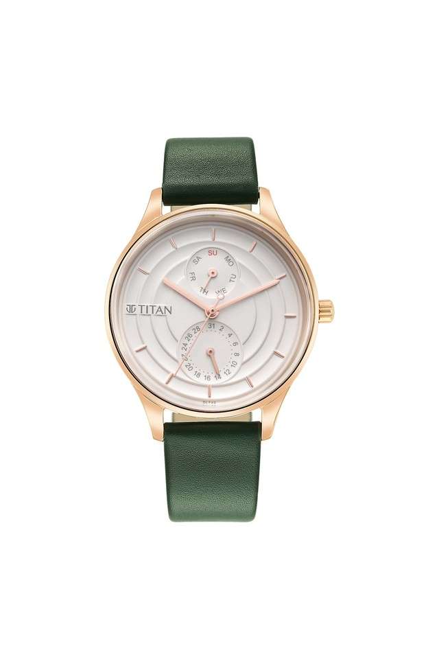 Womens-35-x-8.95-x-35-mm-NEO-Workdays-Silver-White-Leather-Round---2670WL05