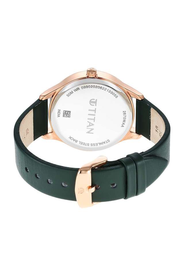 Womens-35-x-8.95-x-35-mm-NEO-Workdays-Silver-White-Leather-Round---2670WL05