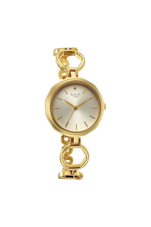 Raga-Viva-VI-39.50-x-7.45-x-32.70-mm-Gold-Dial-Brass-Analog-Watch-for-Women---2685YM01
