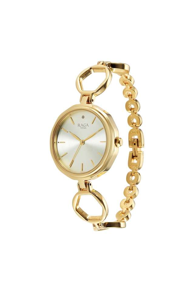 Raga-Viva-VI-39.50-x-7.45-x-32.70-mm-Gold-Dial-Brass-Analog-Watch-for-Women---2685YM01