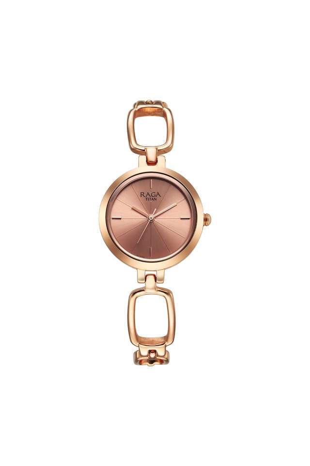 Raga-Sub-4K-34.5-MM-Rose-Gold-/-Copper-Brass-Analog-Watch-For-Women-+-2725WM01