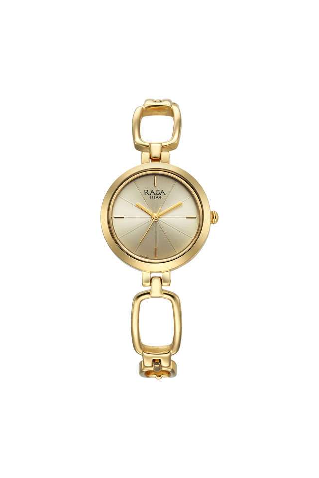 Raga-Sub-4K-34.5-MM-Champagne-Brass-Analog-Watch-For-Women-+-2725YM01