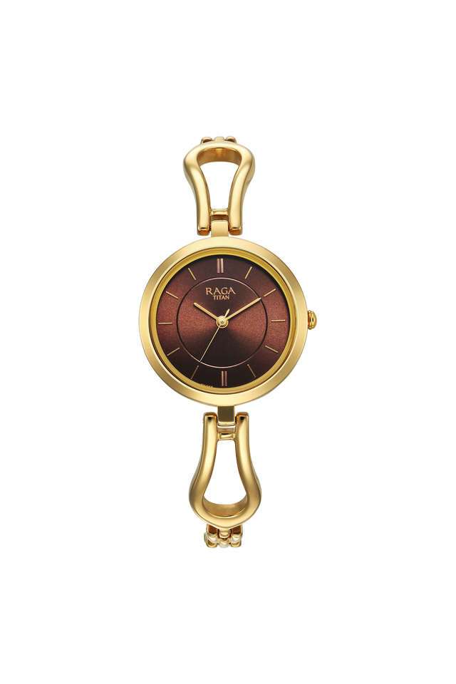 Raga-Sub-4K-35.9-MM-Champagne-Brass-Analog-Watch-For-Women-+-2727YM01