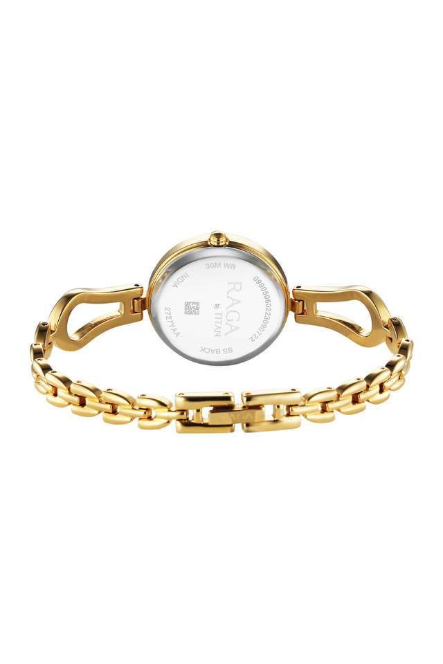 Raga-Sub-4K-35.9-MM-Champagne-Brass-Analog-Watch-For-Women-+-2727YM01