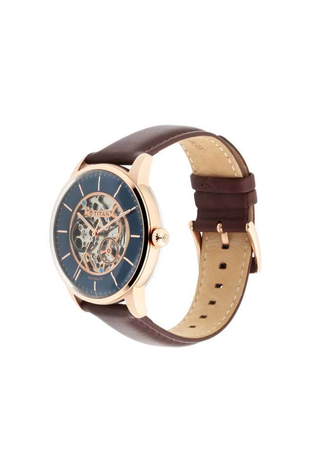 Mens-56x44-mm-Blue-Dial-Leather-Analog-Watch---NP90110WL02