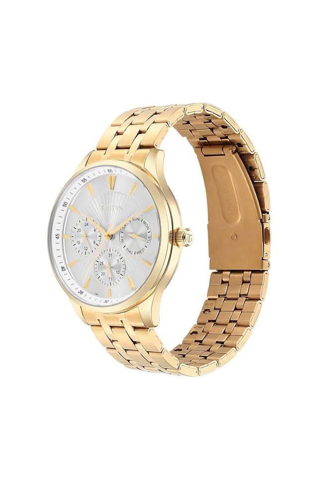 Mens-Regalia-Opulent-III-Silver-white-Dial-Stainless-Steel-Analog-Watch