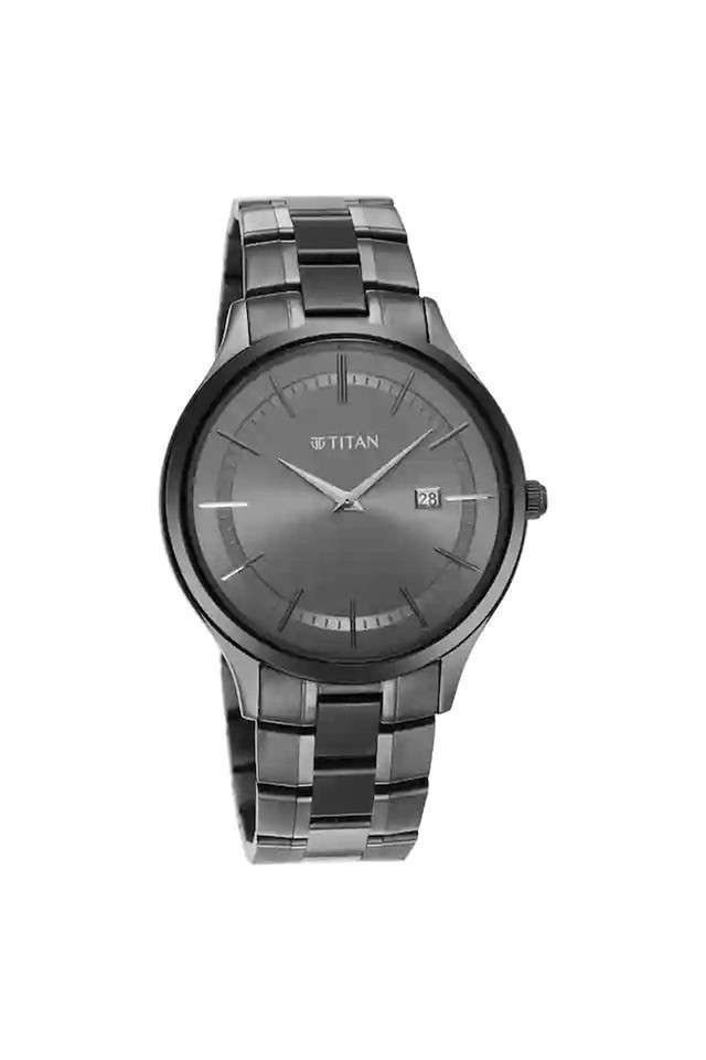 Mens-40-x-6.27-x-40-mm-Classique-Slim-Anthracite-Dial-Stainless-Steel-Analog-Watch---NQ90142QM02