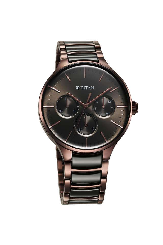 Ceramic-Fusion-2.0-41.50x11-mm-Black-Dial-Stainless-Steel-Analogue-Watch-for-Men---90148KD05