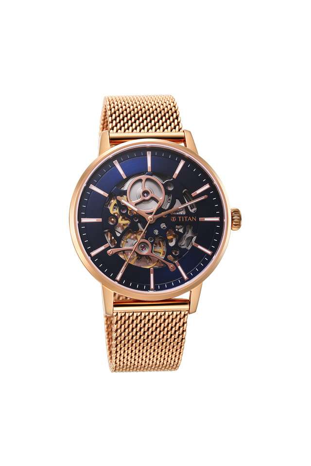 Mechanical-Slim-49-x-9.16-x-42-mm-Blue-Dial-Stainless-Steel-Analog-Watch-for-Men---90159WM01