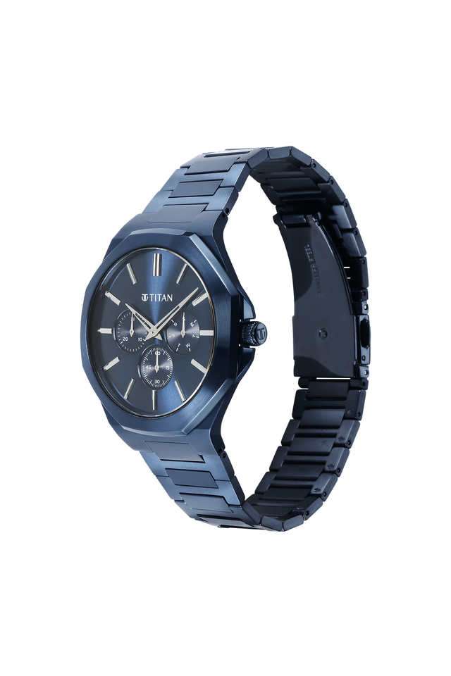 Classique-Slim-48.5-x-9.3-x-43.5-mm-Blue-Dial-Stainless-Steel-Analogue-Watch-For-Men---90198QM01