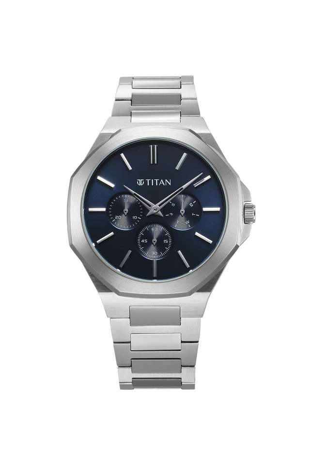 Classique-Slim-48.5-x-9.3-x-43.5-mm-Blue-Dial-Stainless-Steel-Analogue-Watch-For-Men---90198SM01