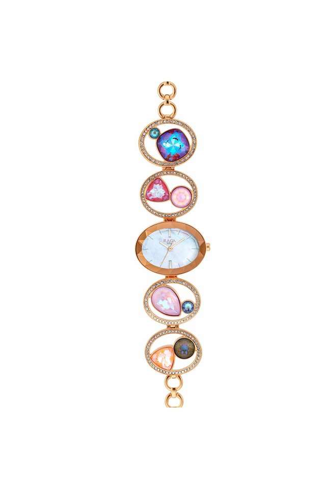 Womens-Moments-of-Joy-Mother-of-Pearl-Dial-Brass-Analogue-Watch---95127WM01F
