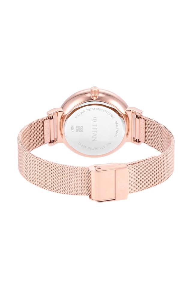 Womens-36-mm-Titan-Ladies-Slimline-II-Silver-white-Dial-Metal-Analogue-Watch---95144WM01
