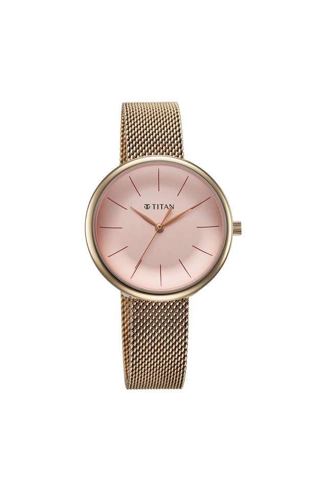 Slimline-II-35-x-6.9-x-35-mm-Pink-Dial-Stainless-Steel-Analog-Watch-For-Women---95182WM01