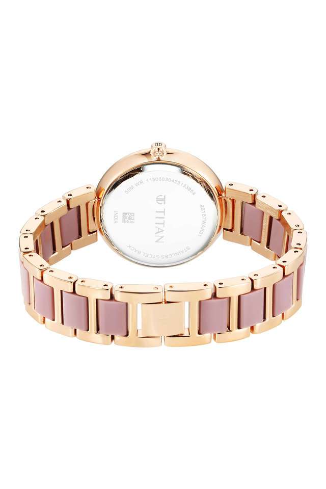 Acetate-Glam-39.5-mm-MOP-Dial-Brass-&-Plastic-Analog-Watch-For-Women---95187KD02