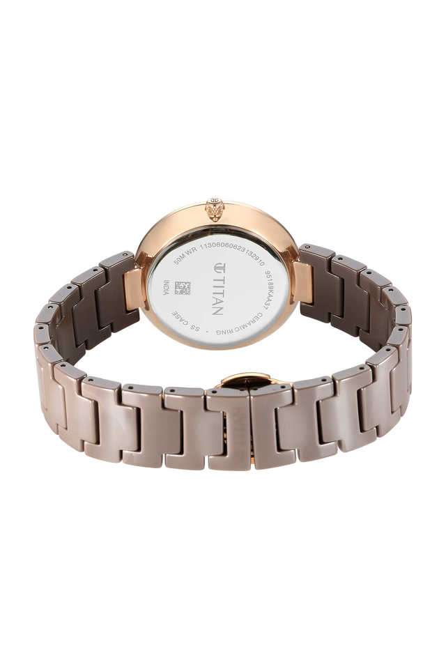 Fashion-ceramics-Phase-2-40-x-7.7-x-35-MM-Brown-Ceramic-Analog-Watch-For-Women---95189KC07