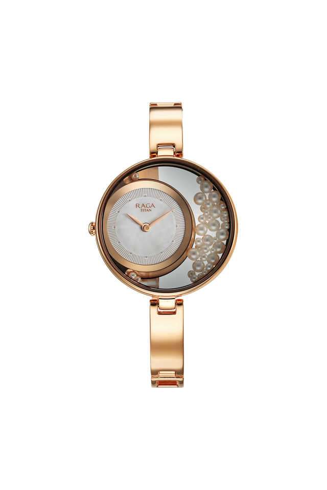 Raga-Power-Pearls-33.5-x-6.5-x-33.5-mm-White-Dial-Analog-Watch-For-Women---95224WM01F