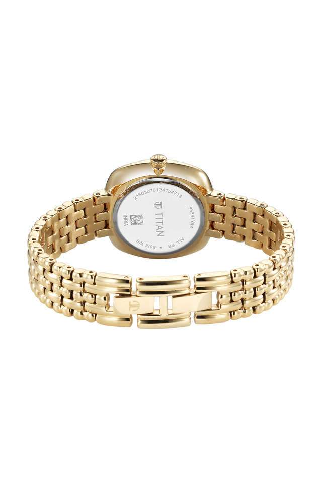 Purple-Aura-Phase-II-Brown-Dial-Stainless-Steel-Analogue-Watch-for-Women---95241YM01