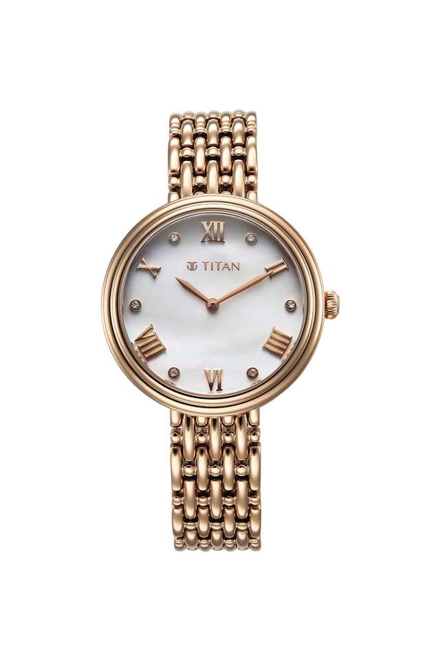 Purple-Aura-Phase-II-White-Dial-Stainless-Steel-Analogue-Watch-for-Women---95243WM01