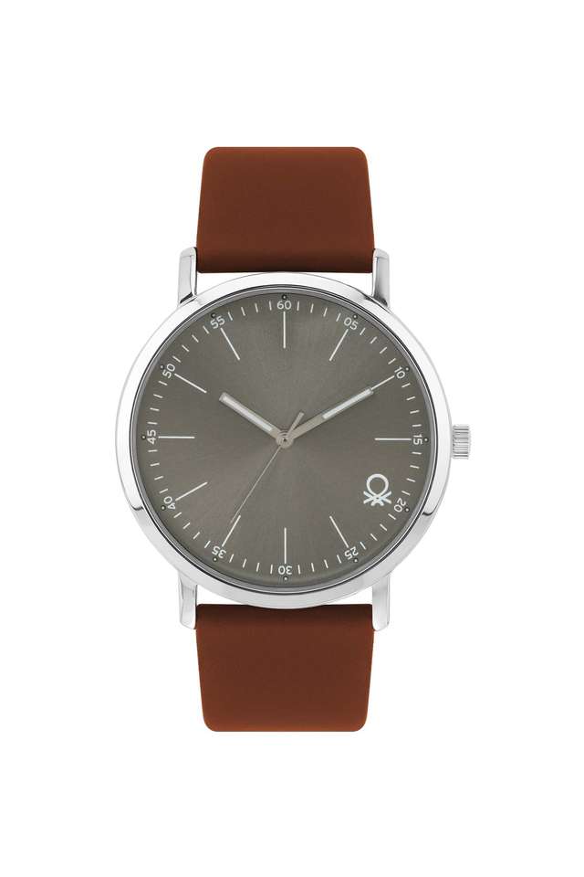 Quartz-42-mm-Grey-Dial-Leather-Analogue-Wrist-Watch-For-Men---UWUCG1304