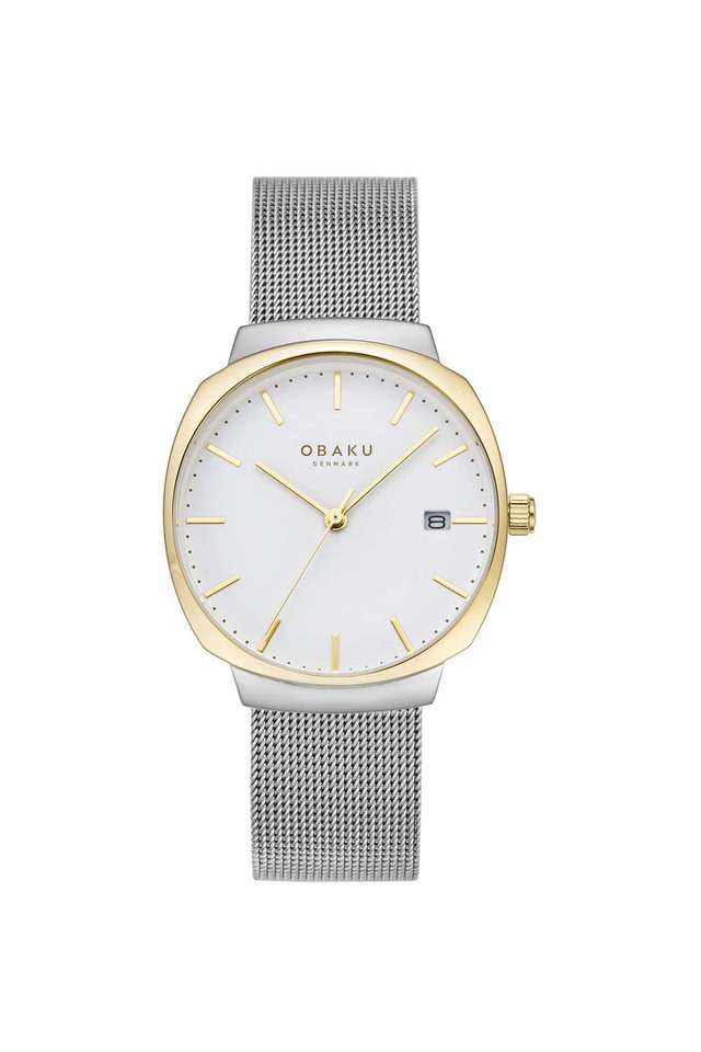 Felt-Lille-33-MM-White-Stainless-Steel-Analog-Watch-For-Women---V273LDFIMC