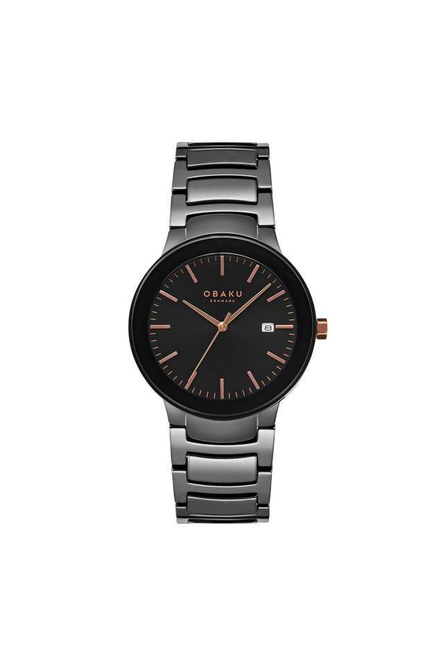 Pil-Lille-38-mm-Black-Dial-Ceramic-Analog-Watch-For-Women---V280LDBBCB
