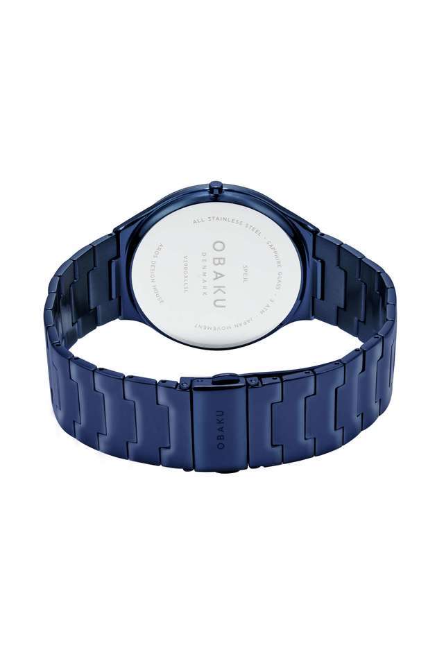 49.5-mm-Blue-Dial-Stainless-Steel-Analogue-Watch-For-Men---V290GXLLSL