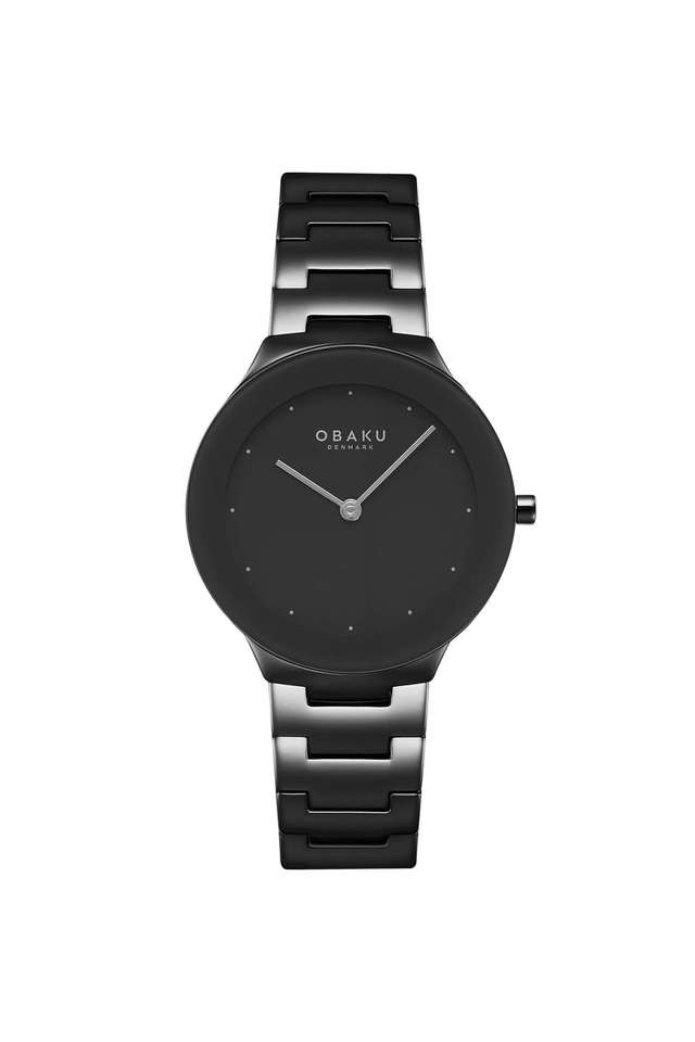 38.5-mm-Black-Dial-Stainless-Steel-Analogue-Watch-For-Women---V290LXBBSB