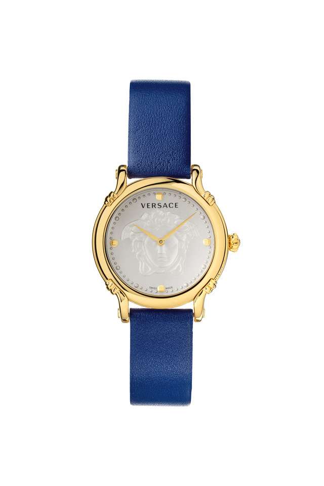 Womens-Silver-Dial-Versace-Pin-(Pn)-Stainless-Steel-Analogue-Watch---VEPN00420