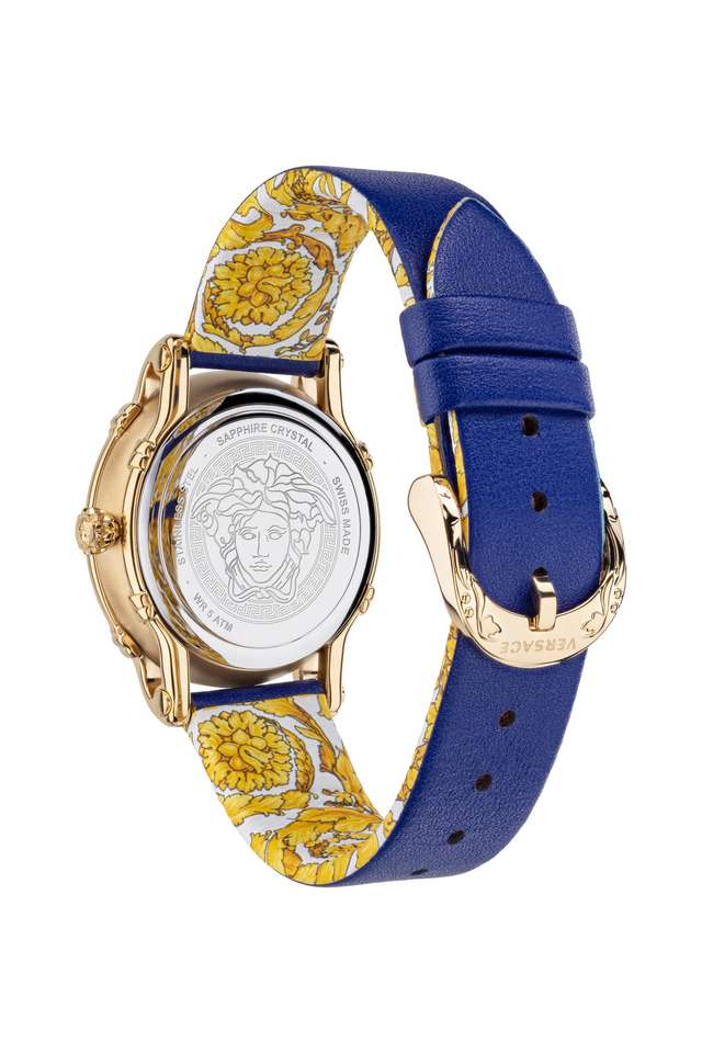 Womens-Silver-Dial-Versace-Pin-(Pn)-Stainless-Steel-Analogue-Watch---VEPN00420