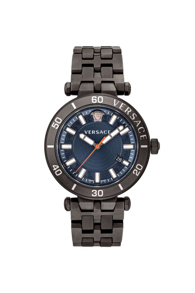 Buy Versace blue Z3-Greca Sport Men's 43 mm Analogue Quartz Watch
