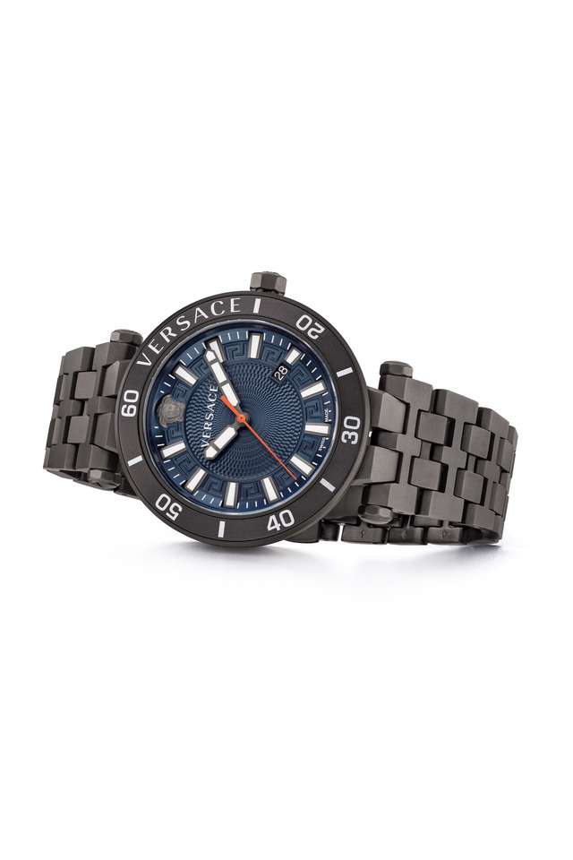 Buy Versace blue Z3-Greca Sport Men's 43 mm Analogue Quartz Watch