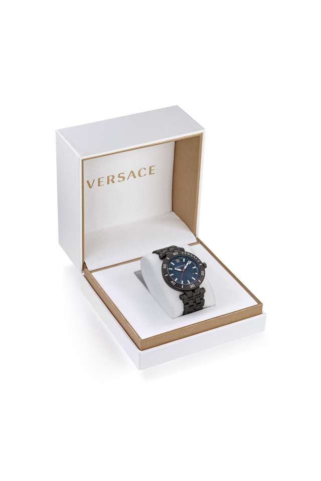 Buy Versace blue Z3-Greca Sport Men's 43 mm Analogue Quartz Watch