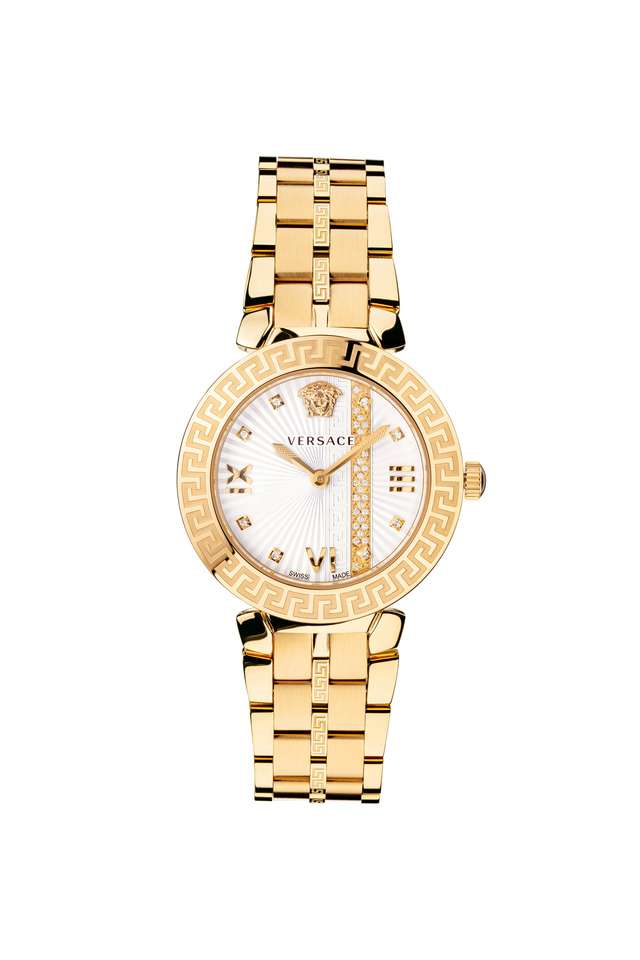 Womens-36-mm-Greca-Icon-Silver-White-Guilloch-Dial-Stainless-Steel-Analog-Watch---VEZ600621