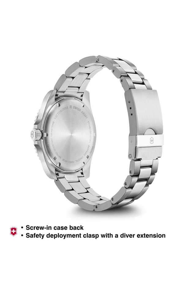 Maverick-43-mm-Green-Dial-Stainless-Steel-Analogue-Watch-for-Men---241946