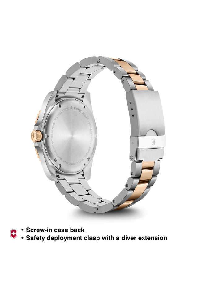 Maverick-43-mm-Brown-Dial-Stainless-Steel-Analogue-Watch-for-Men---241951