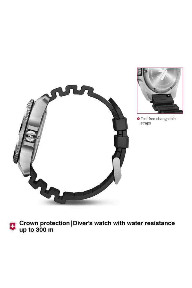 Dive-Pro-43-mm-Black-Dial-Rubber-Analogue-Watch-for-Men---241990