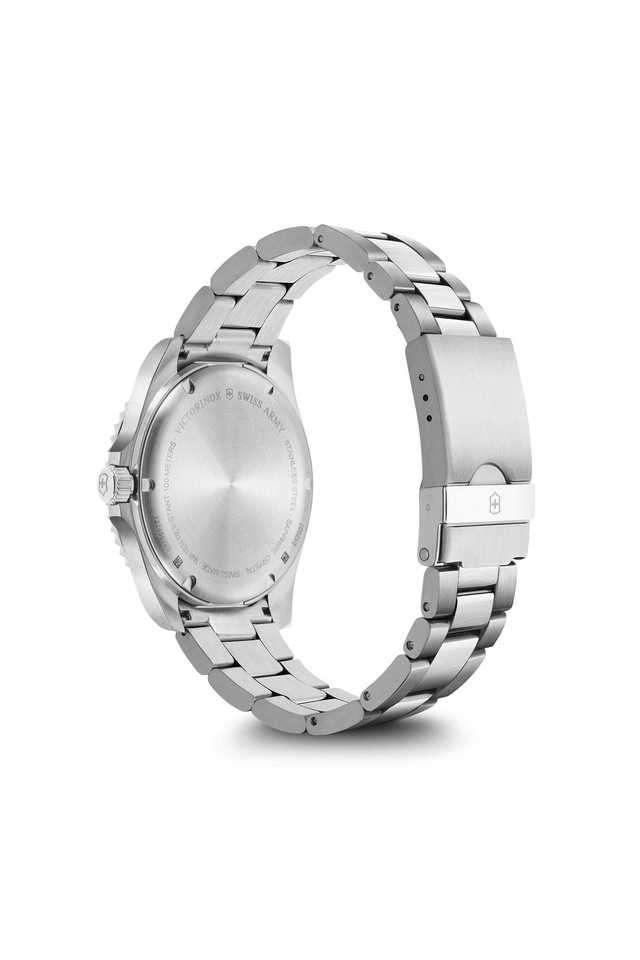 Maverick-43-mm-Blue-Dial-Stainless-Steel-Analogue-Watch-for-Men---242007